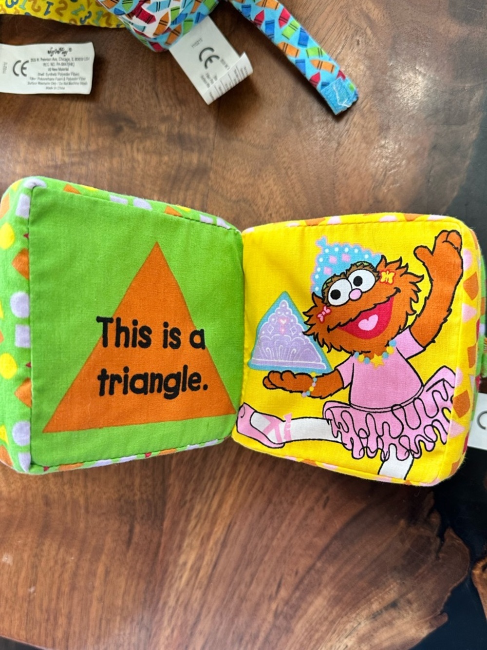 Vintage Y2K Sesame Street Small Plush Books Set of 4 - Picture 12 of 12